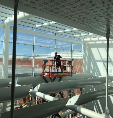 Window and cladding cleaning